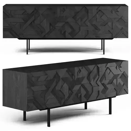 Globewest Ethnicraft 4 door Buffet