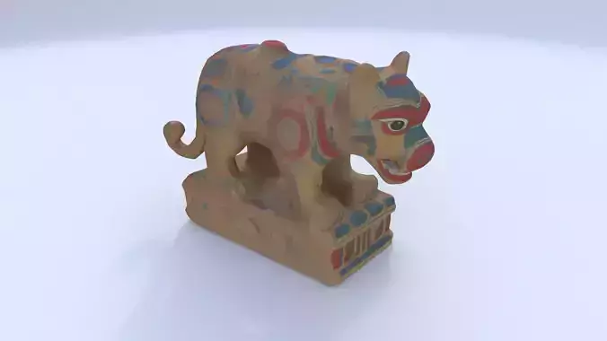 Aztect animal 2 3D model