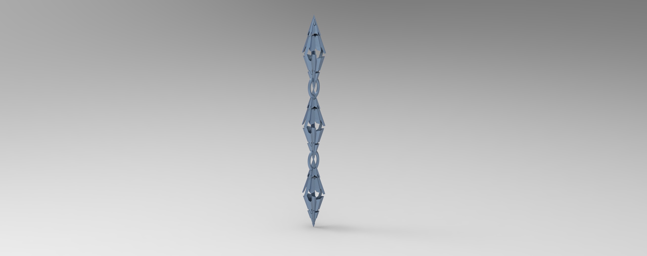 Sci Fi chain 1 Low-poly 3D model_1