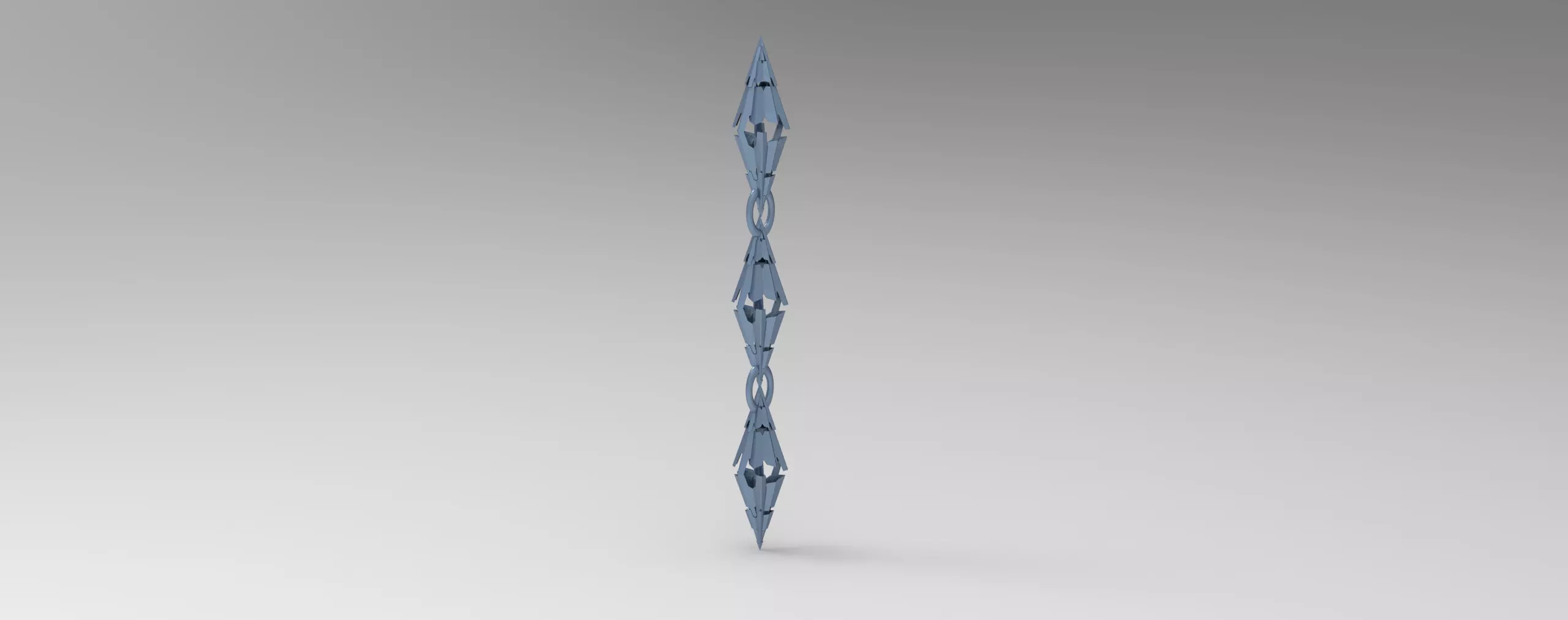 Sci Fi chain 1 Low-poly 3D model_0