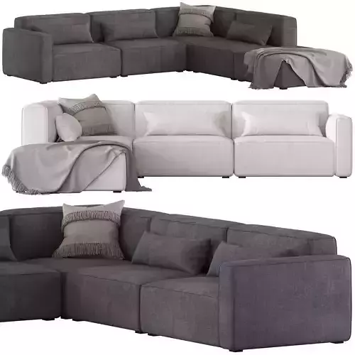 Gus Mix Corner Sofa