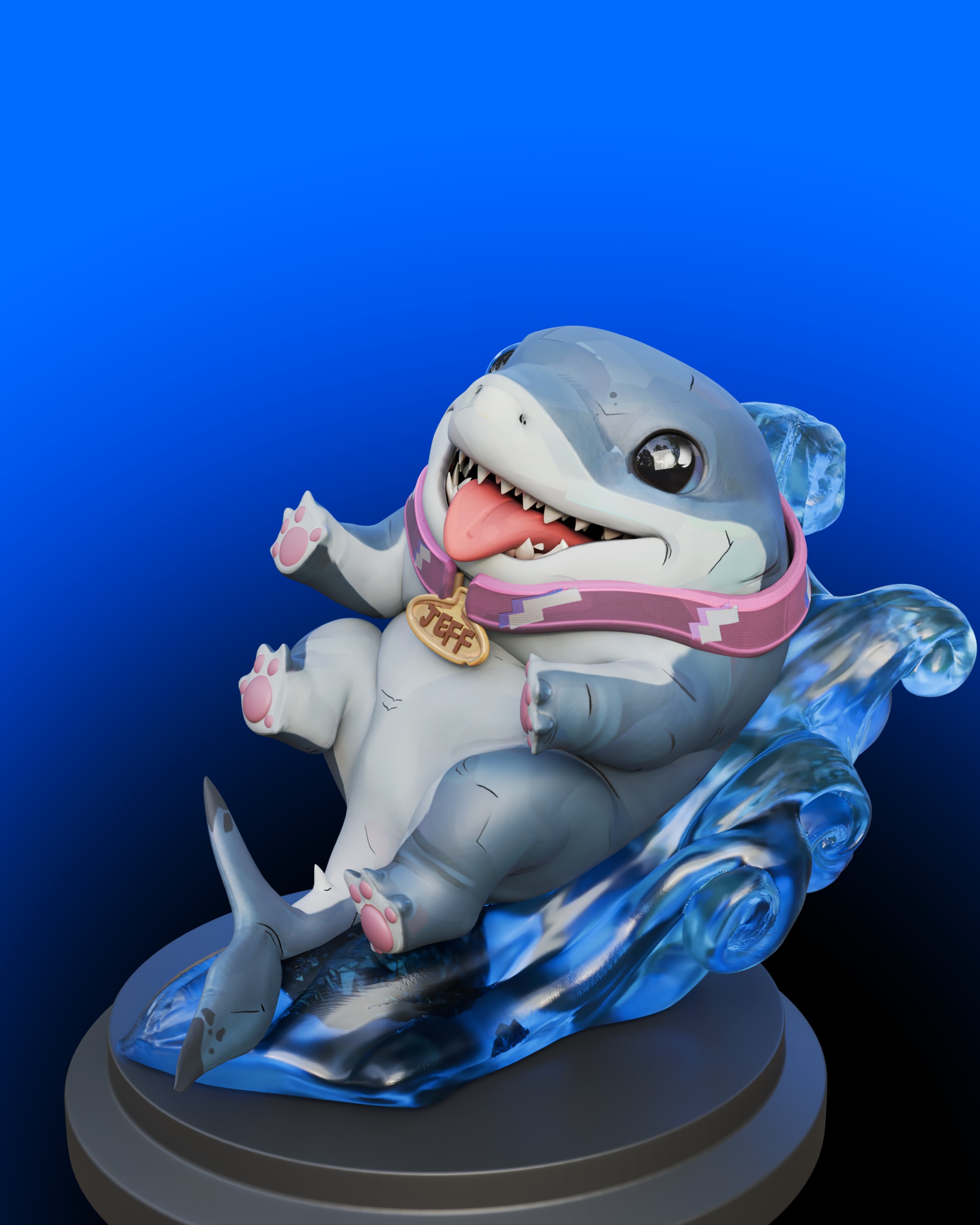 Jeff the Land shark - Marvel Rivals 3D print model_1