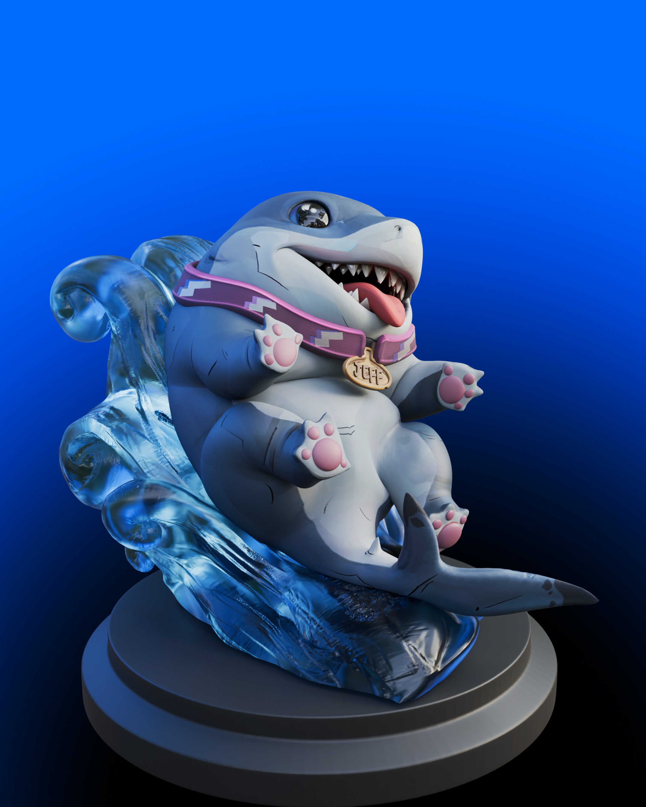 Jeff the Land shark - Marvel Rivals 3D print model_2