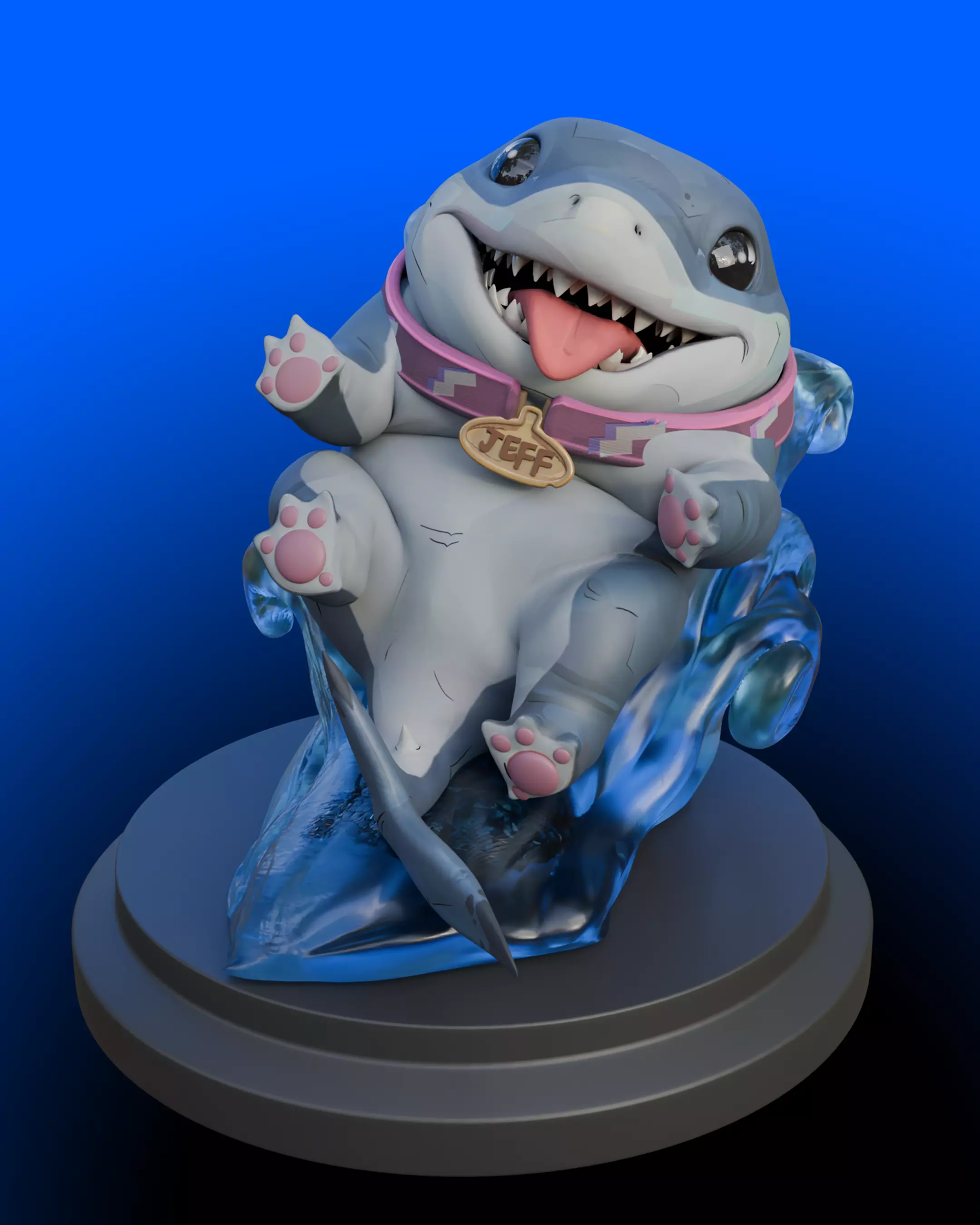 Jeff the Land shark - Marvel Rivals 3D print model_0