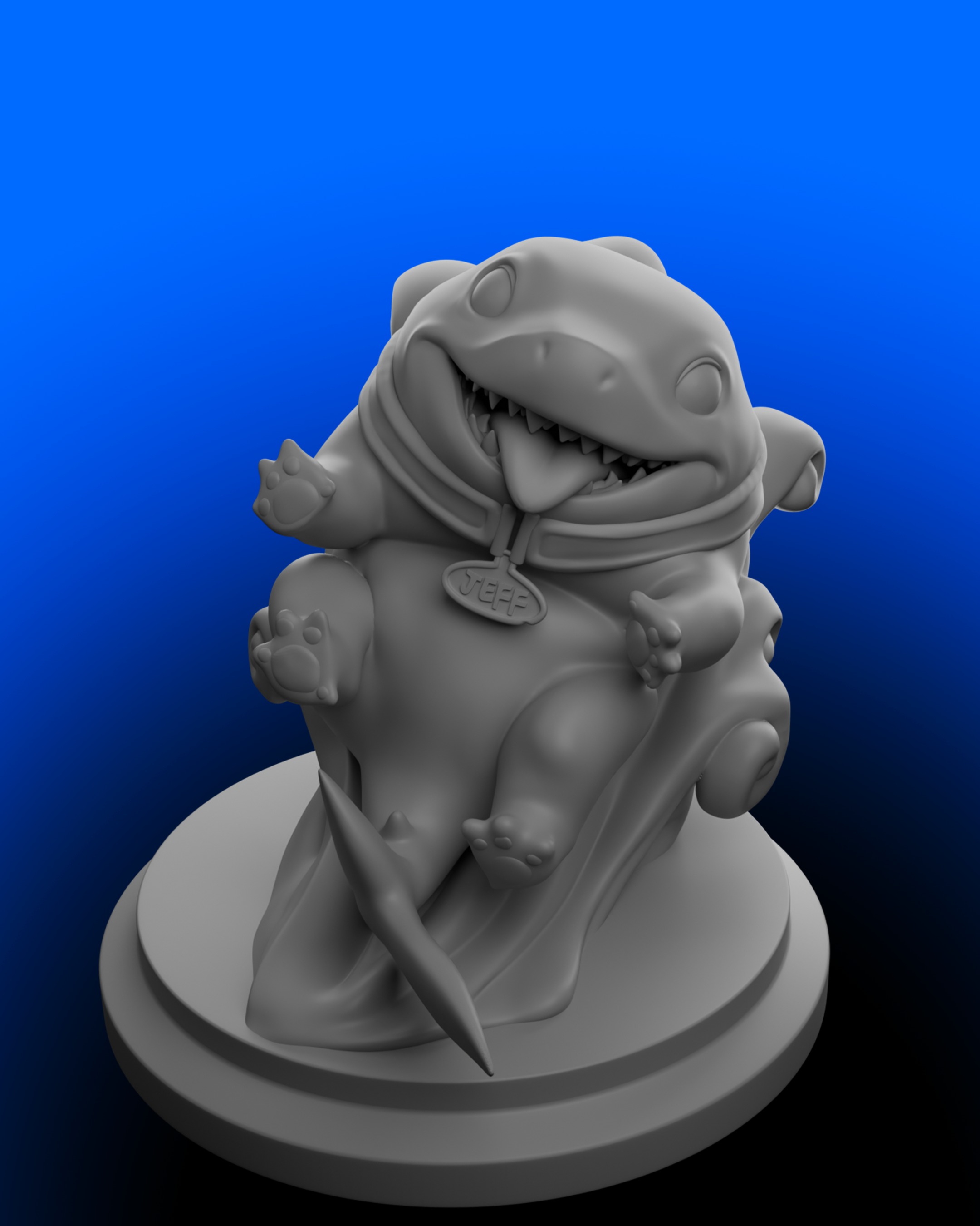 Jeff the Land shark - Marvel Rivals 3D print model_3