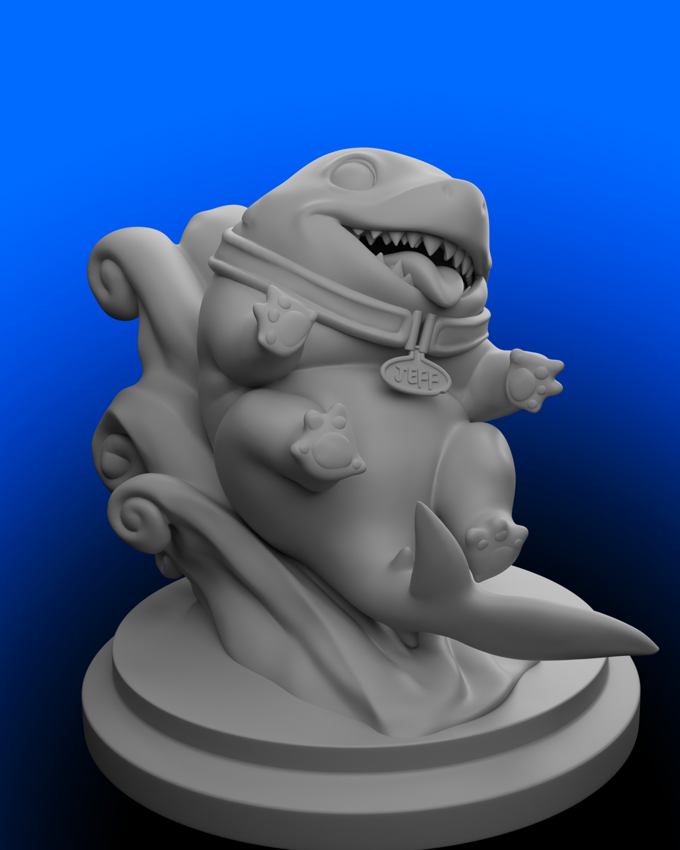 Jeff the Land shark - Marvel Rivals 3D print model_5