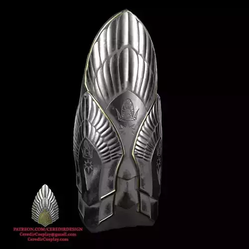 King Elessar Ararorn greaves lord of the rings 3D DIGITAL  DL