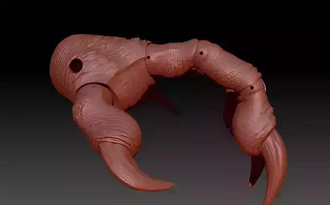 Rancor Articulated Hands