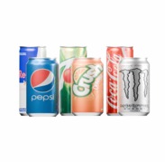 Realistic Beverage Can Collection  Low-poly 3D model_11