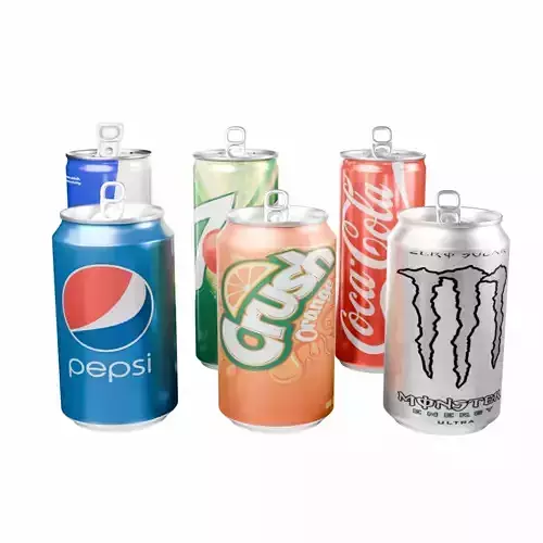Realistic Beverage Can Collection 