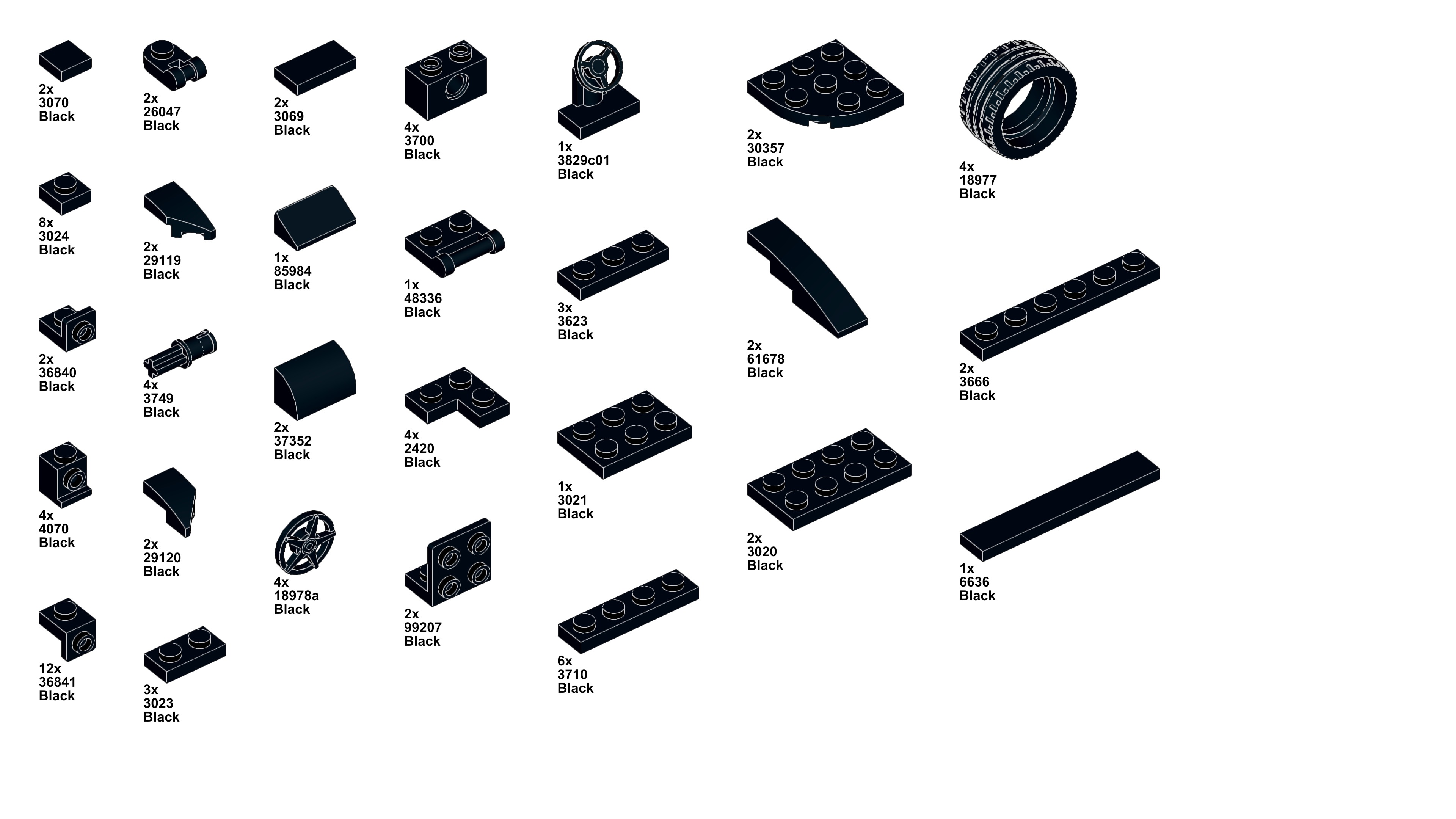 TwindBricks3D - Ferrari 458 3D print model_1