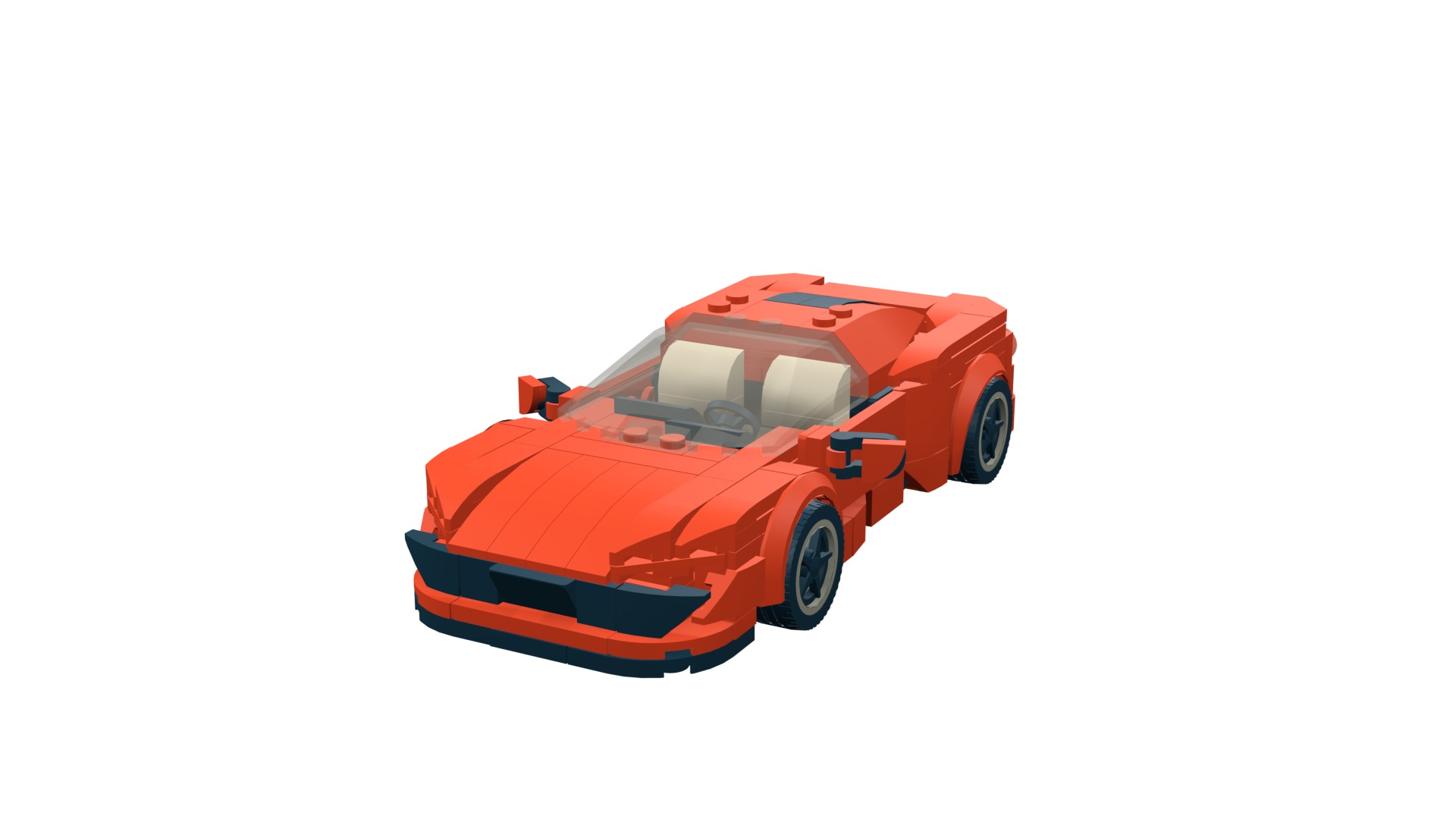 TwindBricks3D - Ferrari 458 3D print model_9