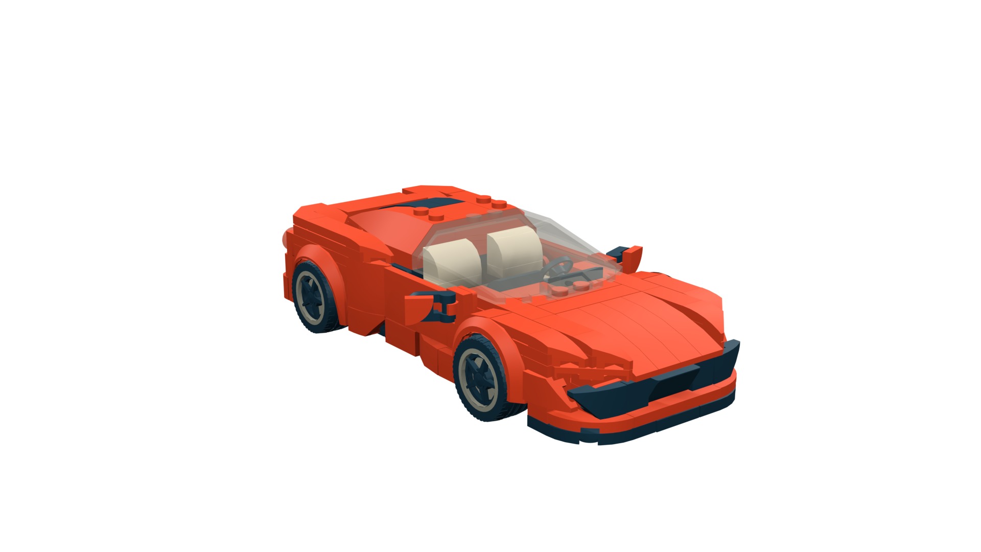 TwindBricks3D - Ferrari 458 3D print model_14