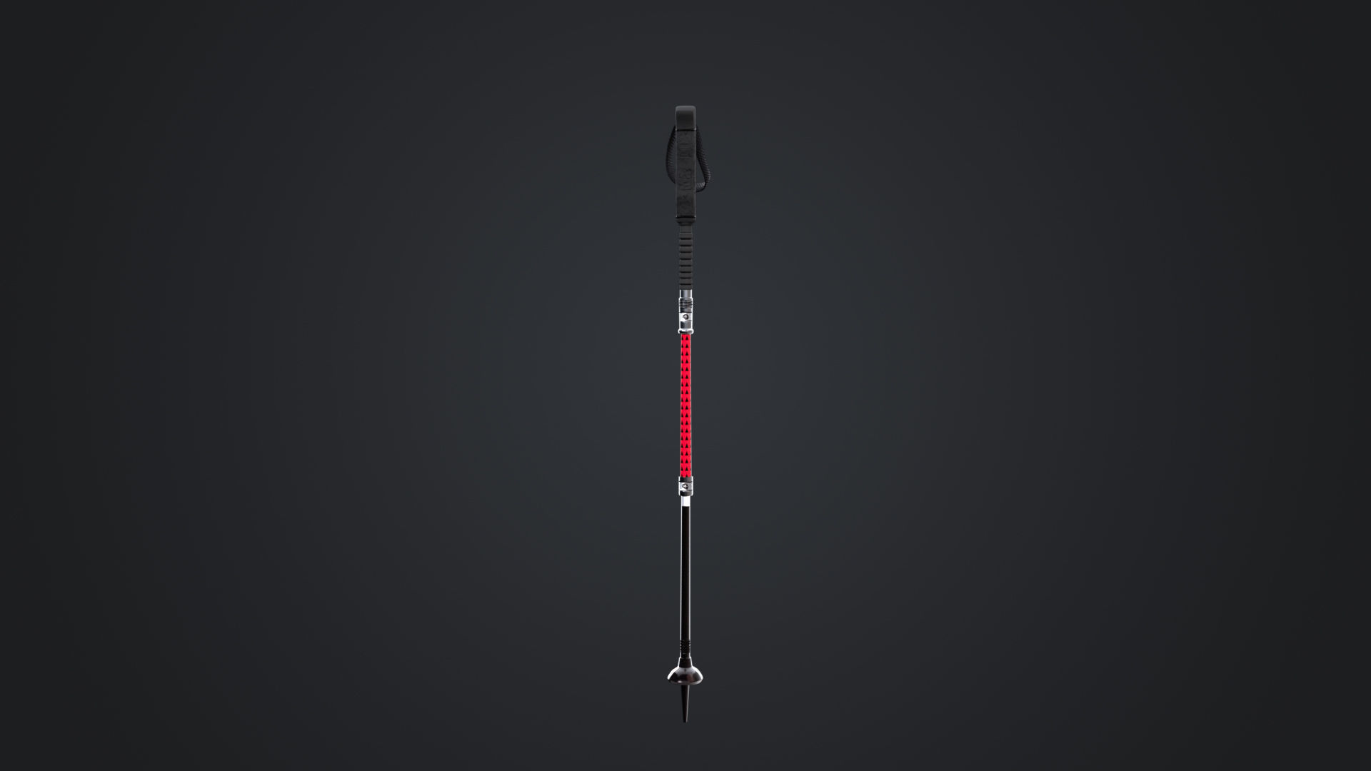 Male Skier Rigged Low-poly 3D model_23