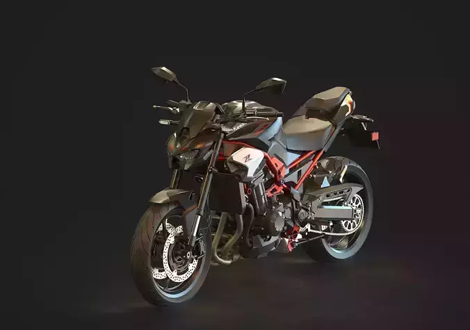 Base model  Kawasaki Z900 2025
