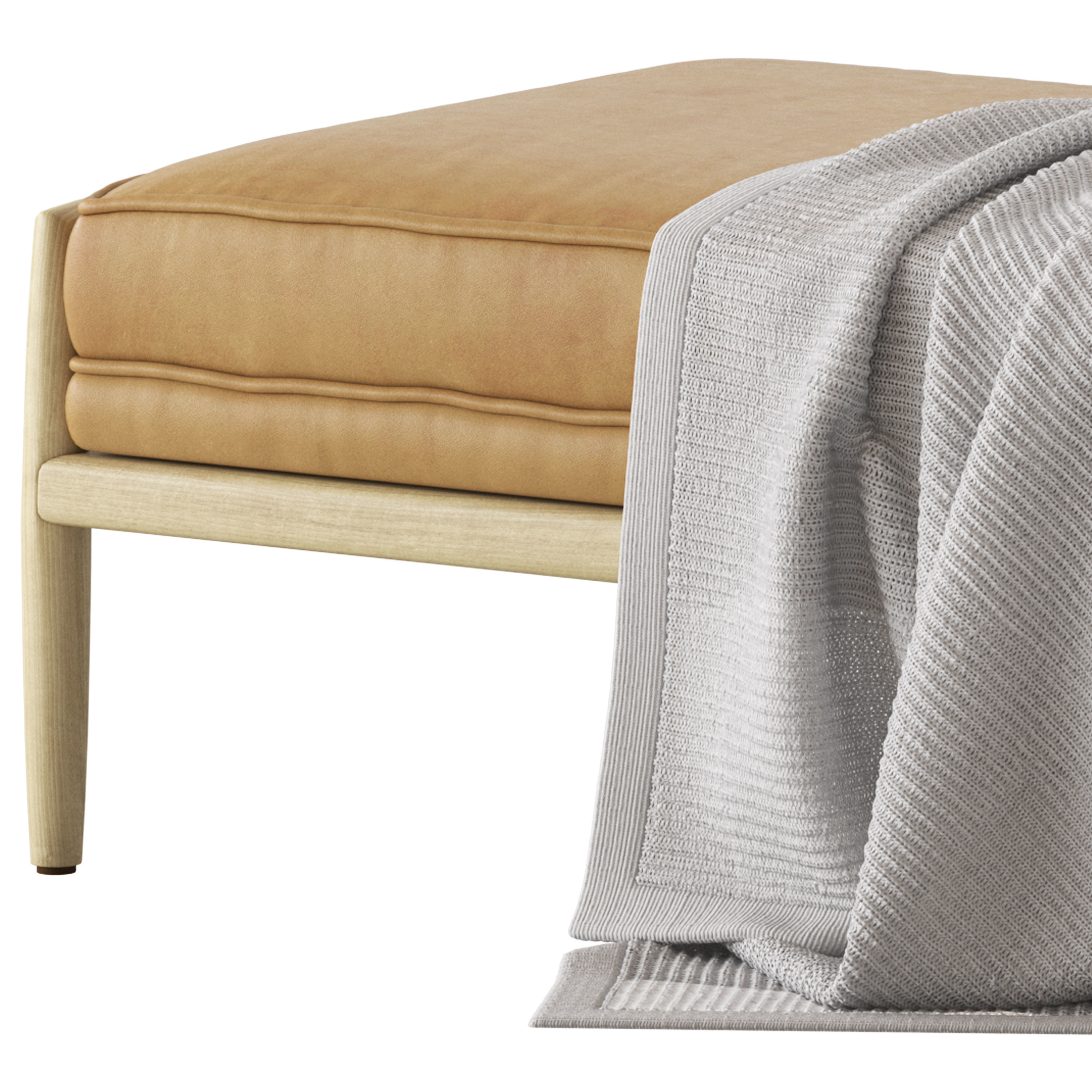 Globewest Humphrey Bench Seat 3D model_4