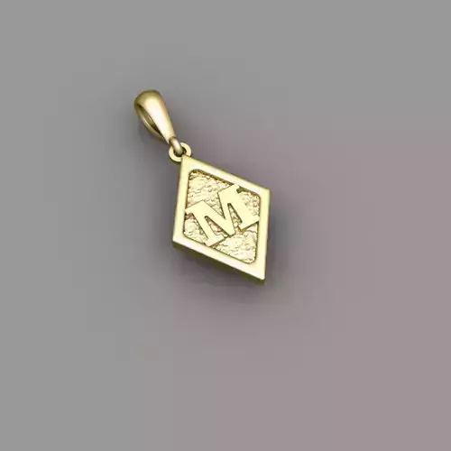 Latter pendent M