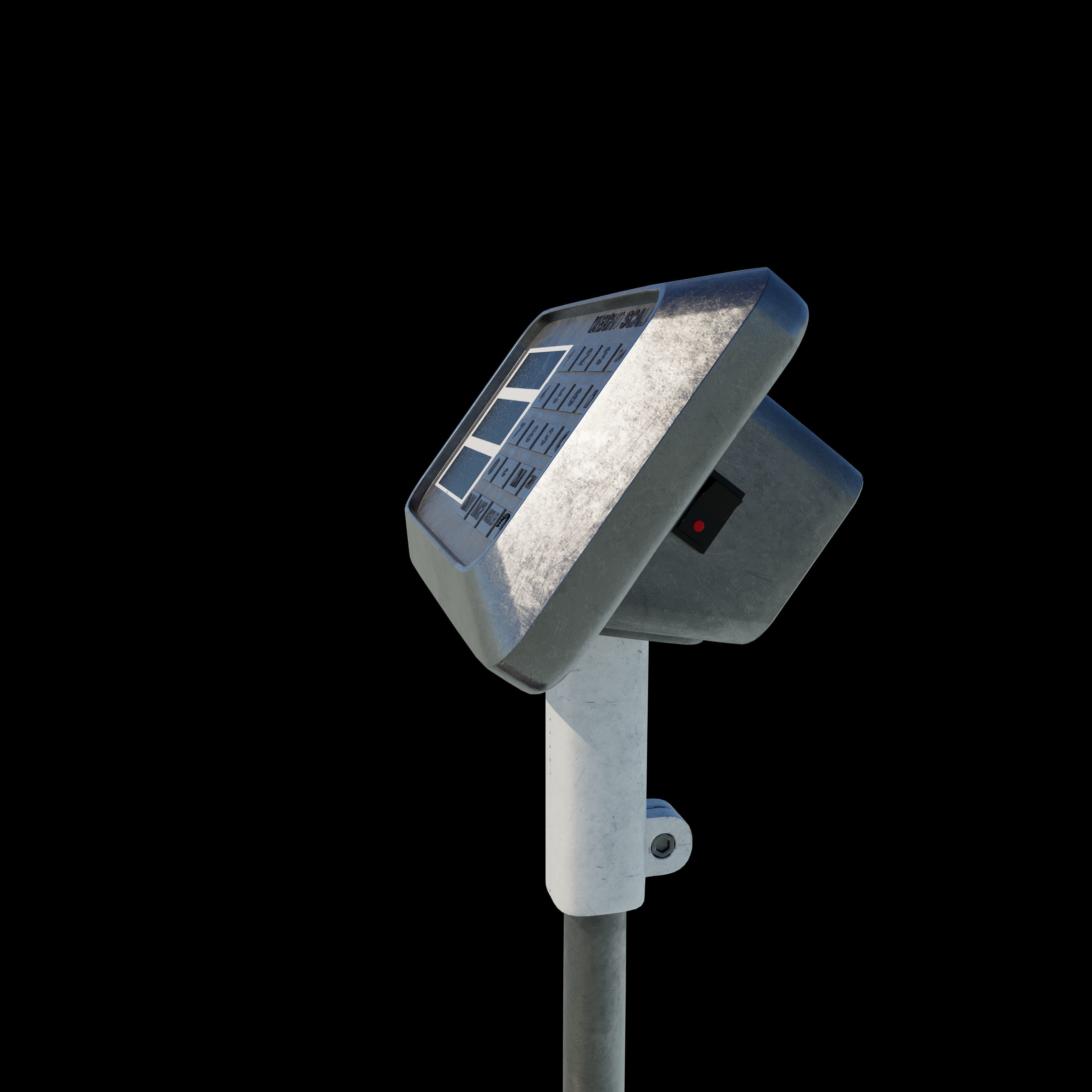 Digital Platform Scale 3D model_9