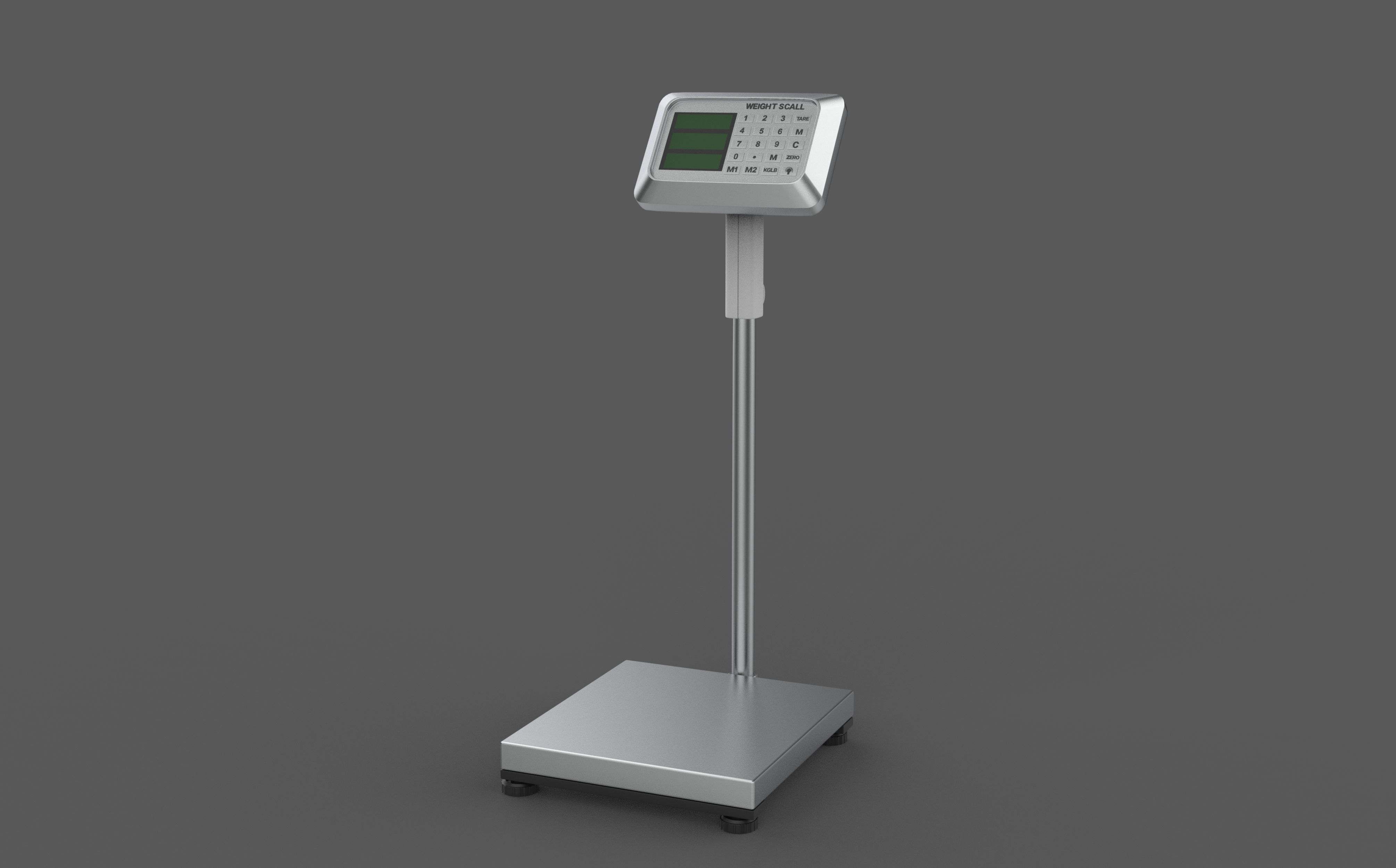 Digital Platform Scale 3D model_6