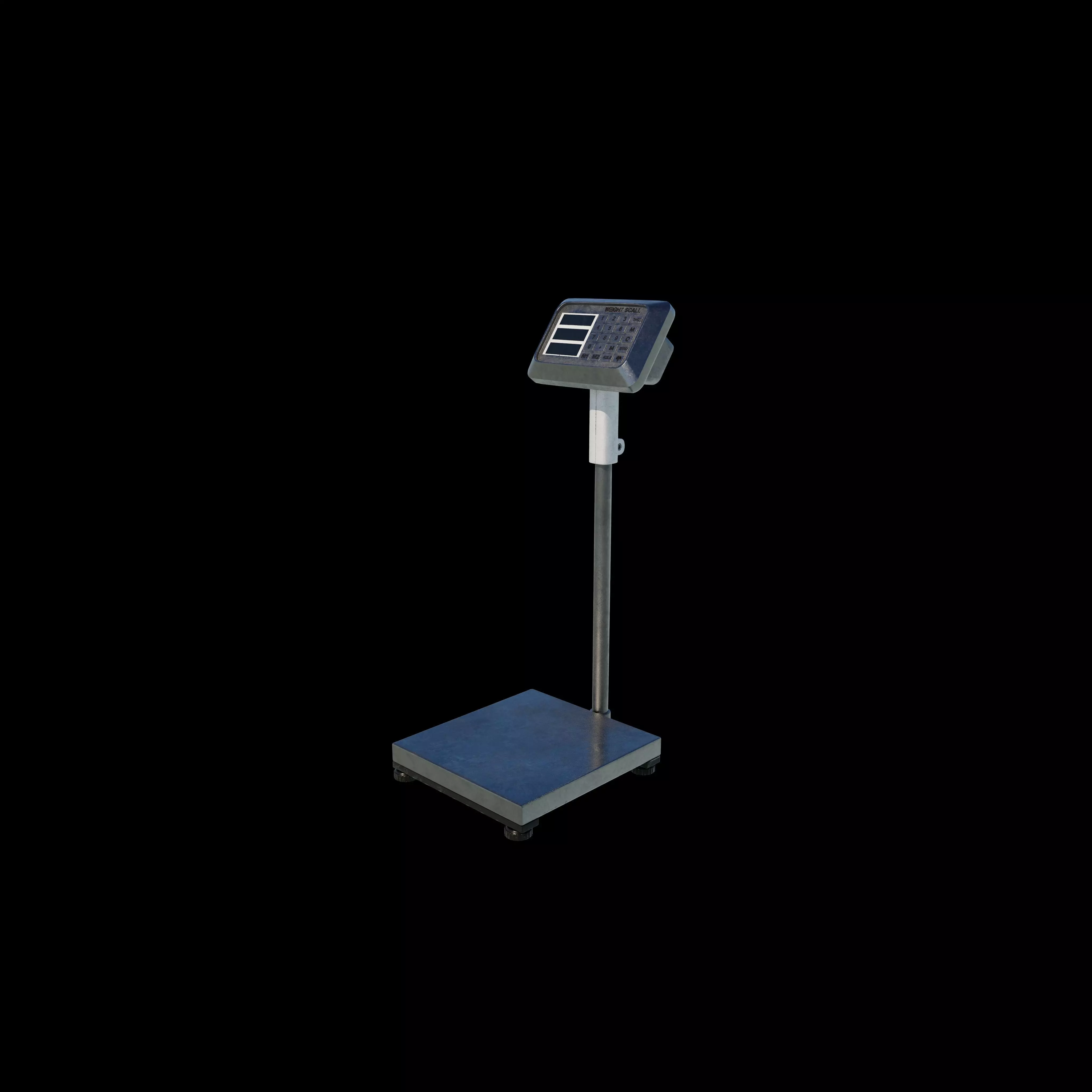 Digital Platform Scale 3D model_0
