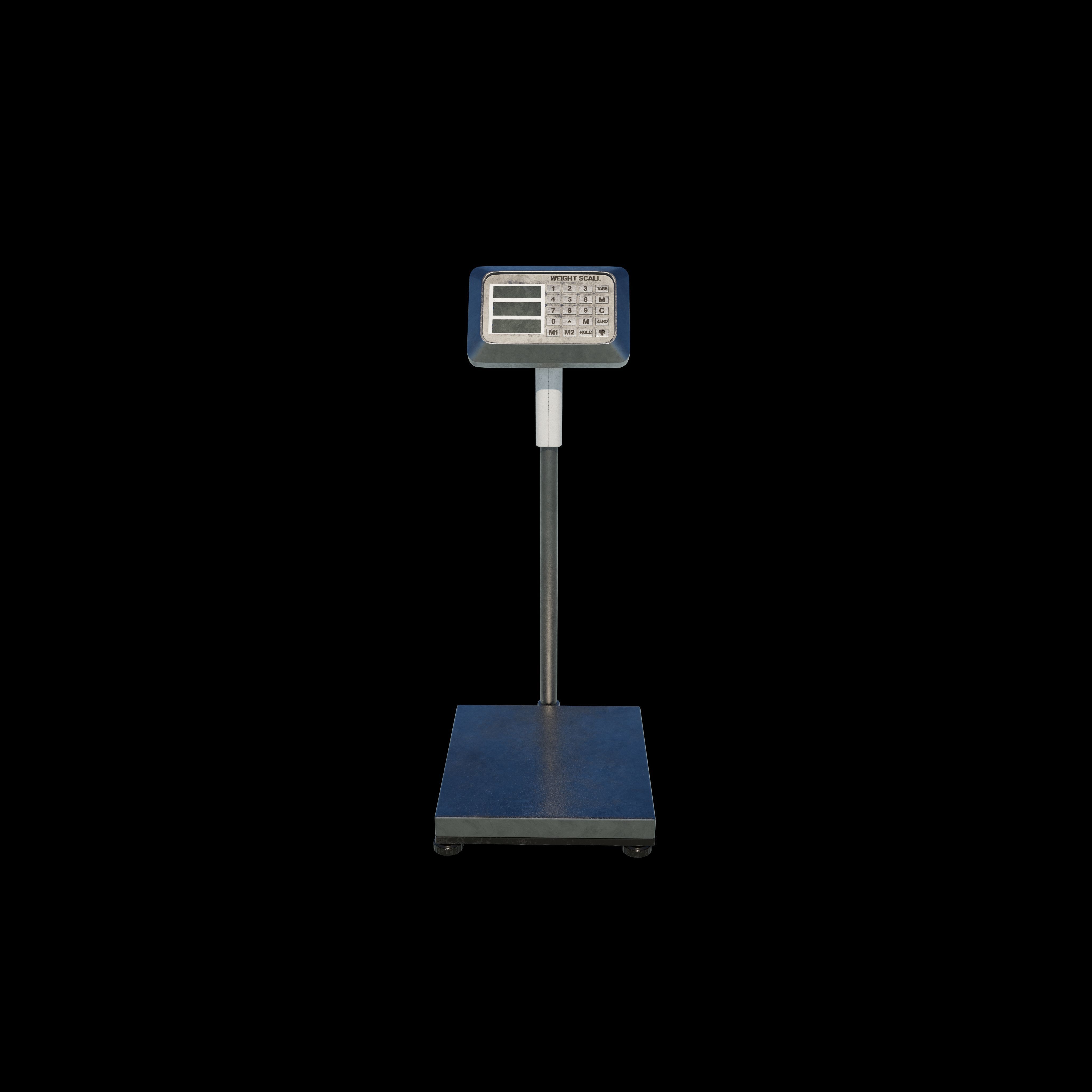 Digital Platform Scale 3D model_5