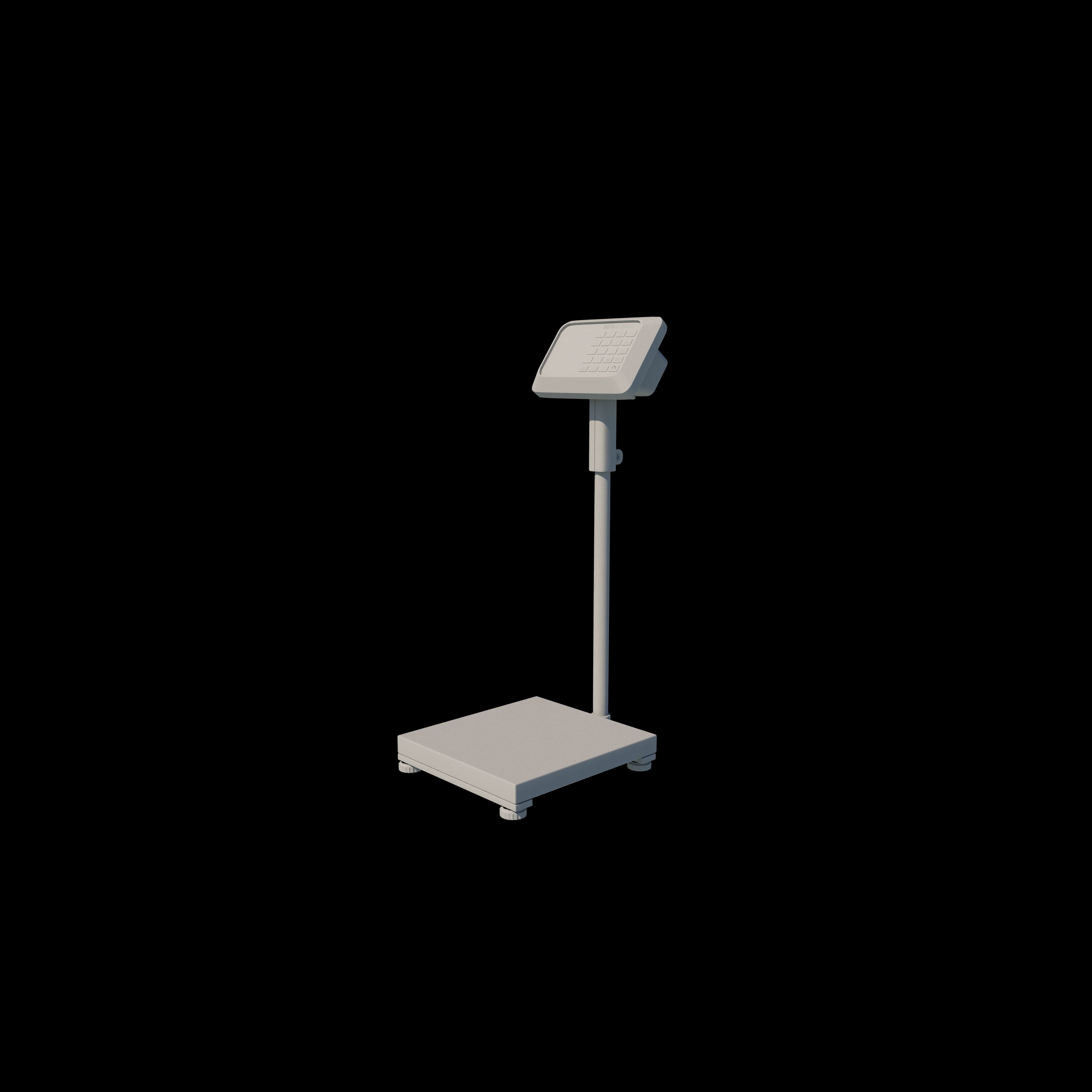 Digital Platform Scale 3D model_11