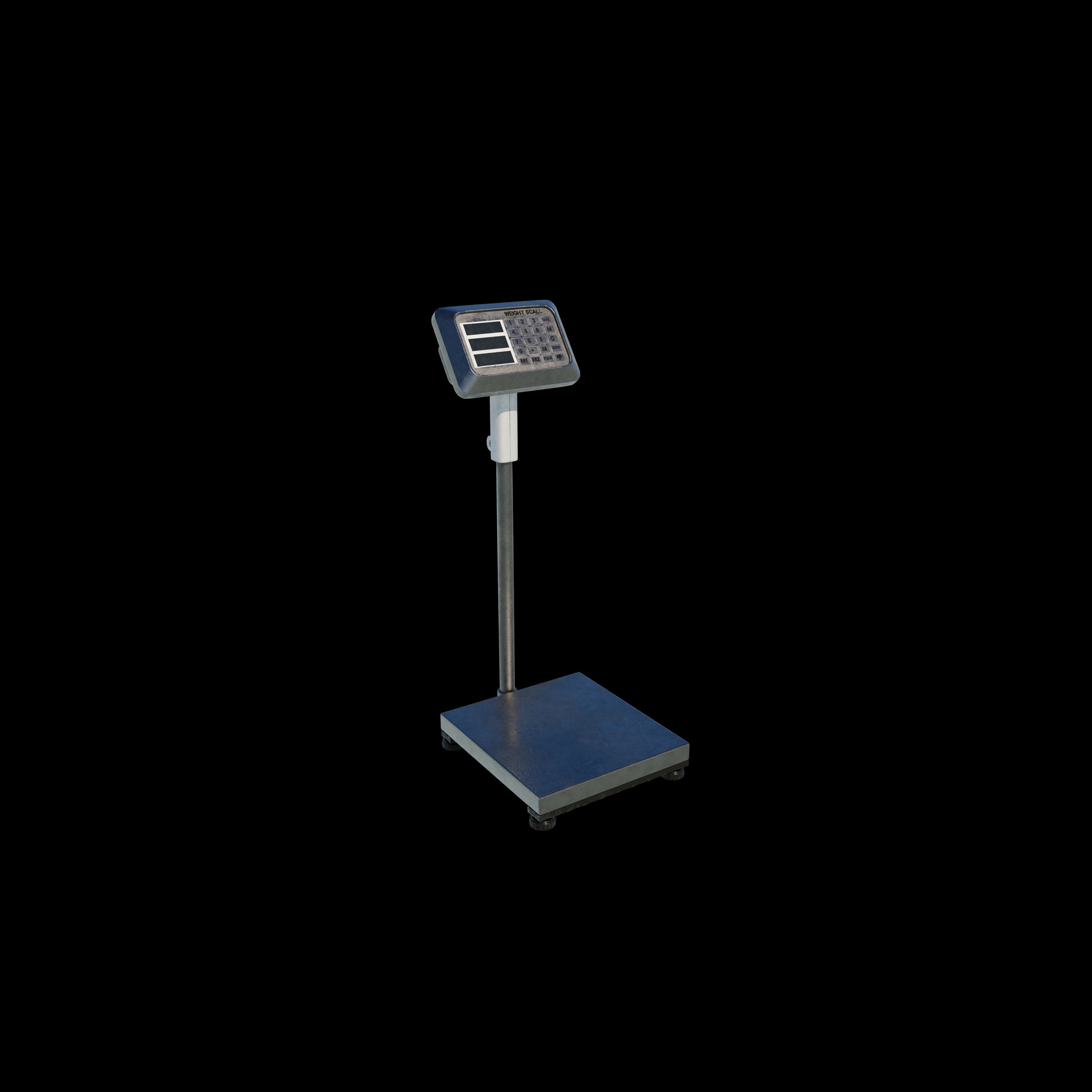 Digital Platform Scale 3D model_3