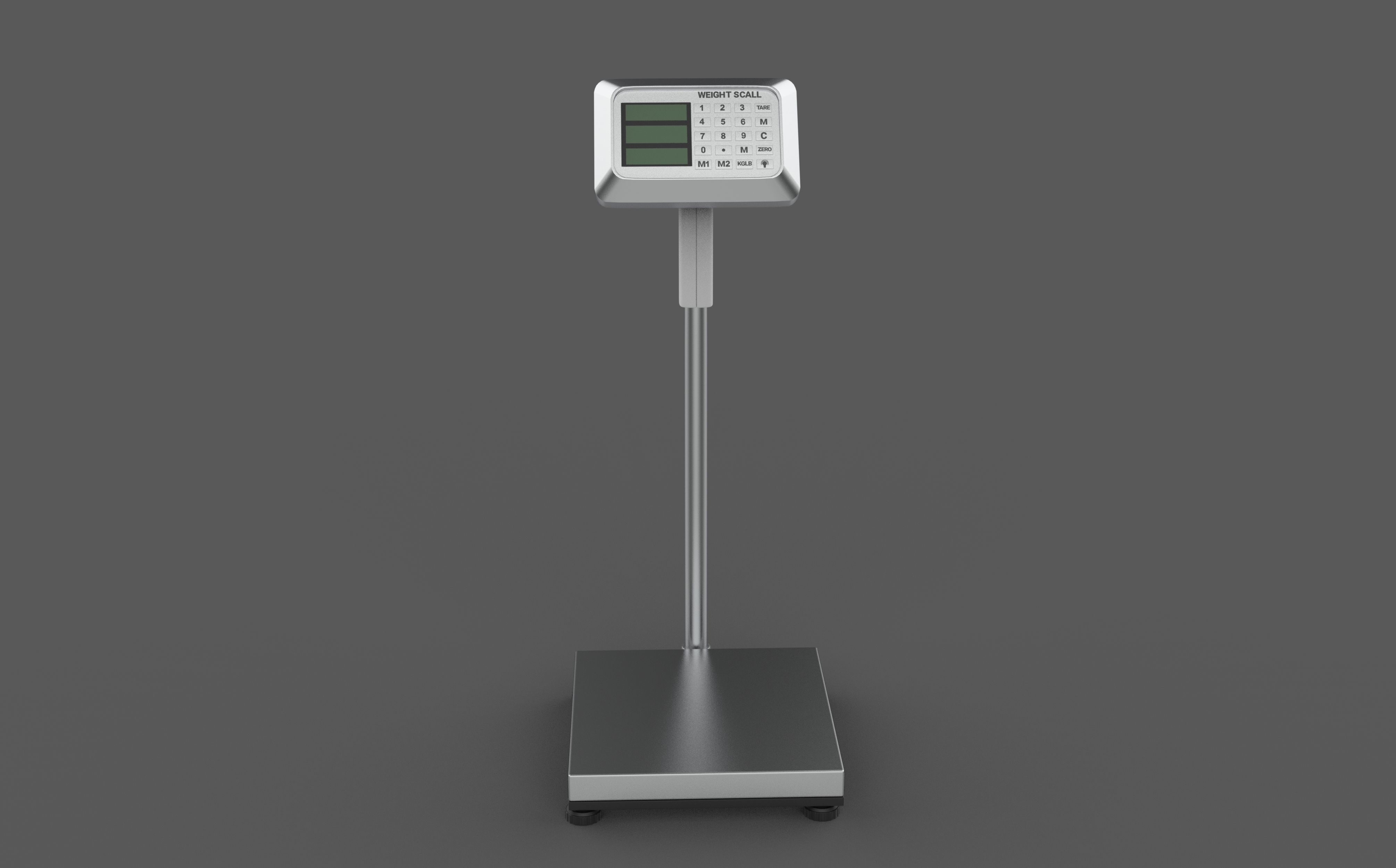 Digital Platform Scale 3D model_2