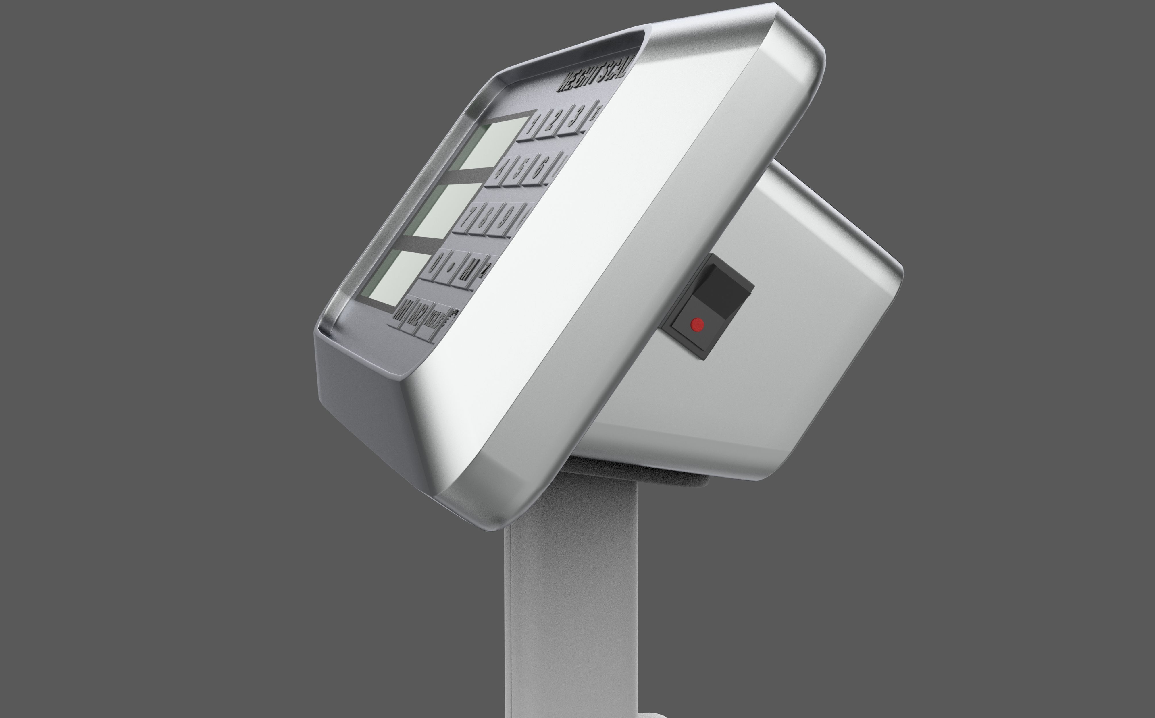 Digital Platform Scale 3D model_8