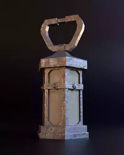 Old Age Iron Lantern