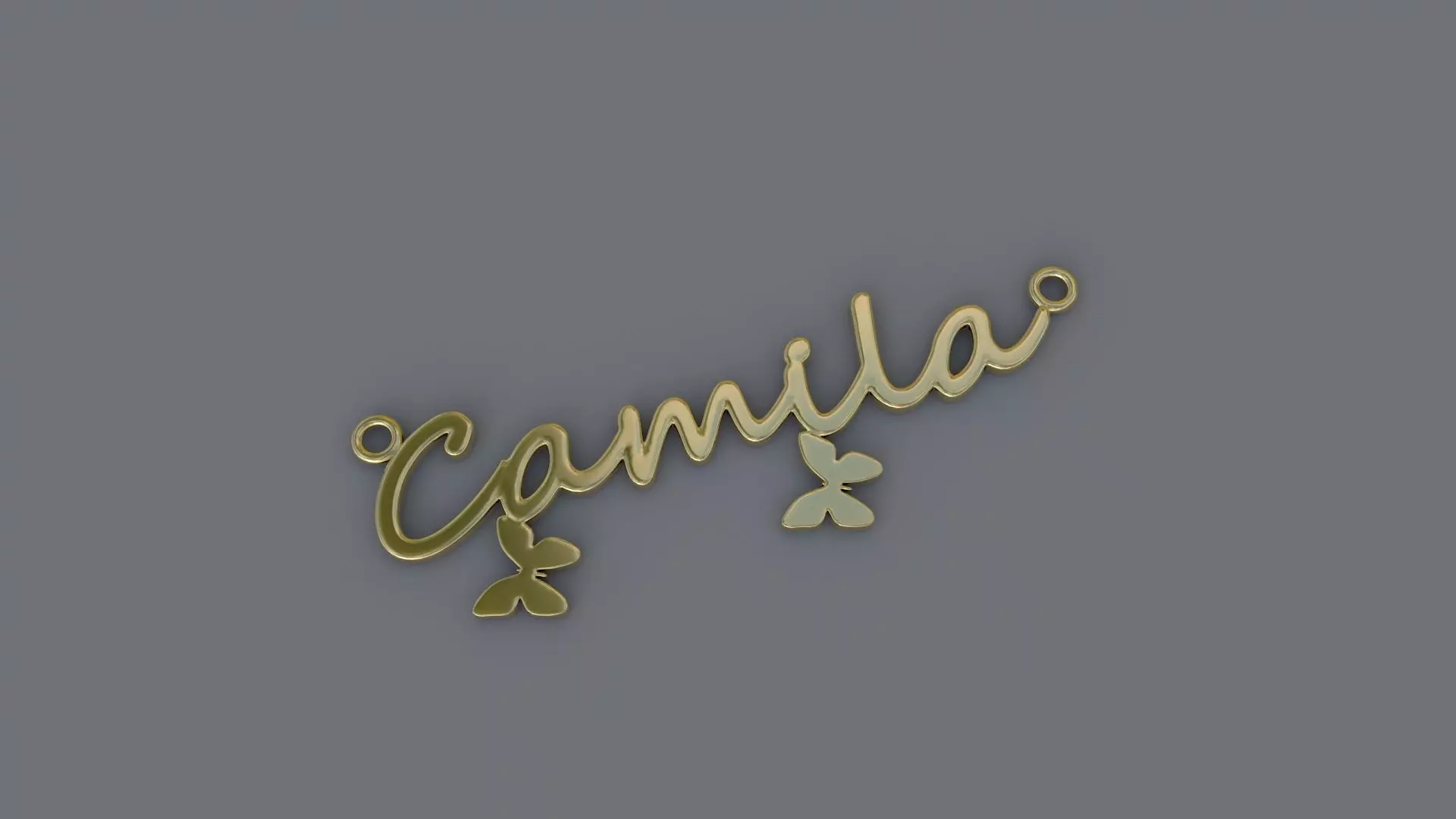 Jewelry Necklace Pendant Camila 3D Print 3D print model