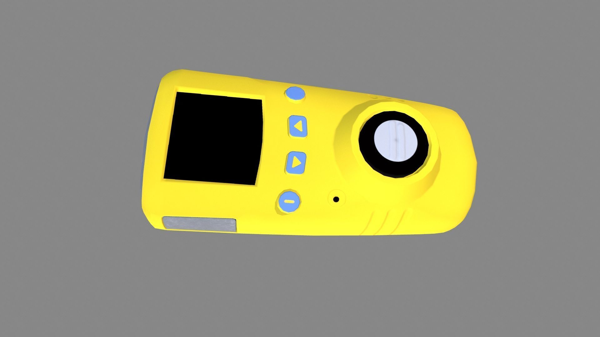 Gas Detector Low-poly 3D model_7