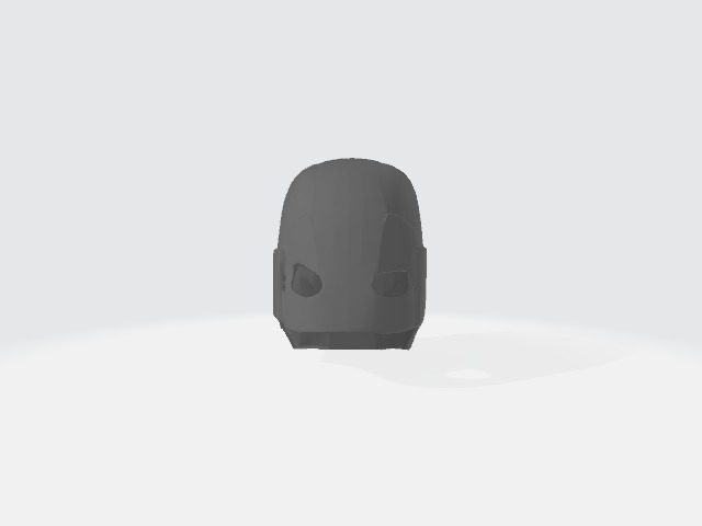 iron man head 3D model_3