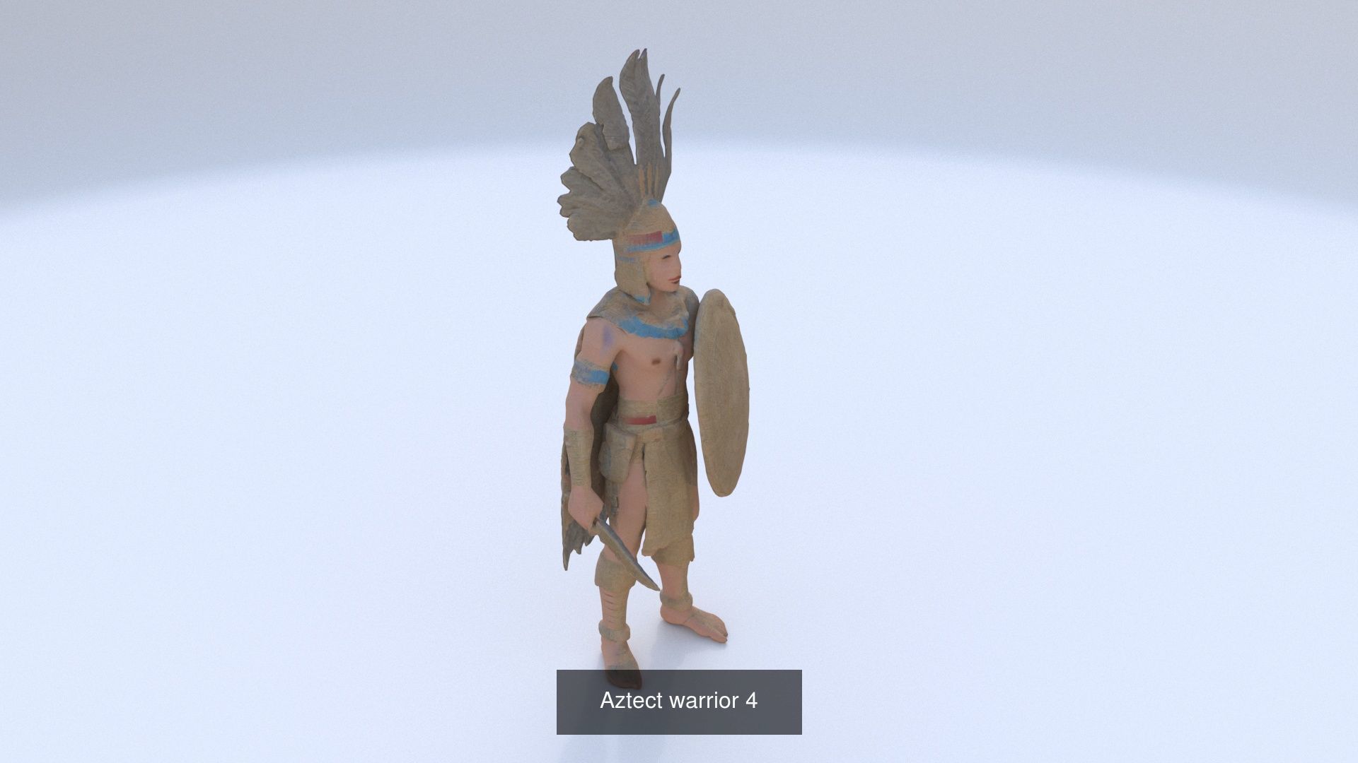 Collection of 35 aztec mayan characters _35