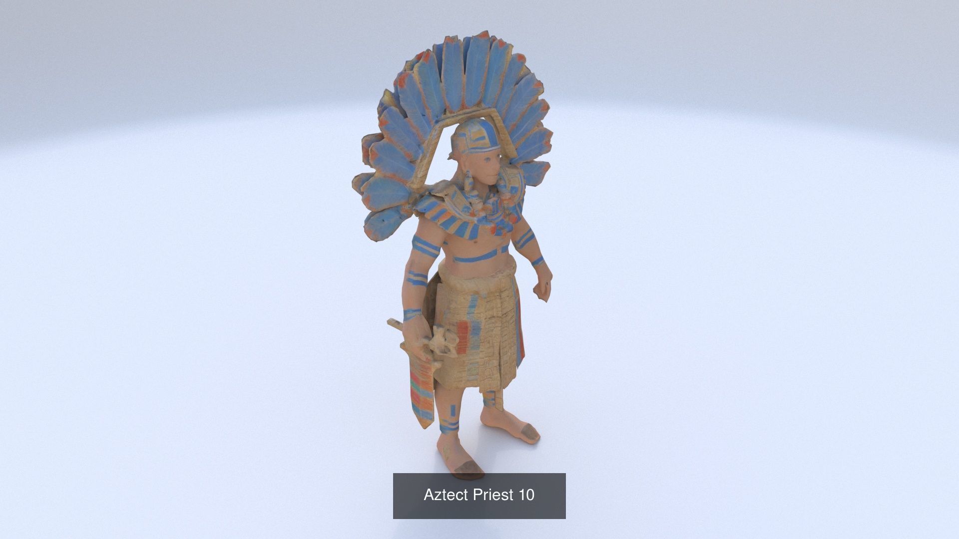 Collection of 35 aztec mayan characters _24