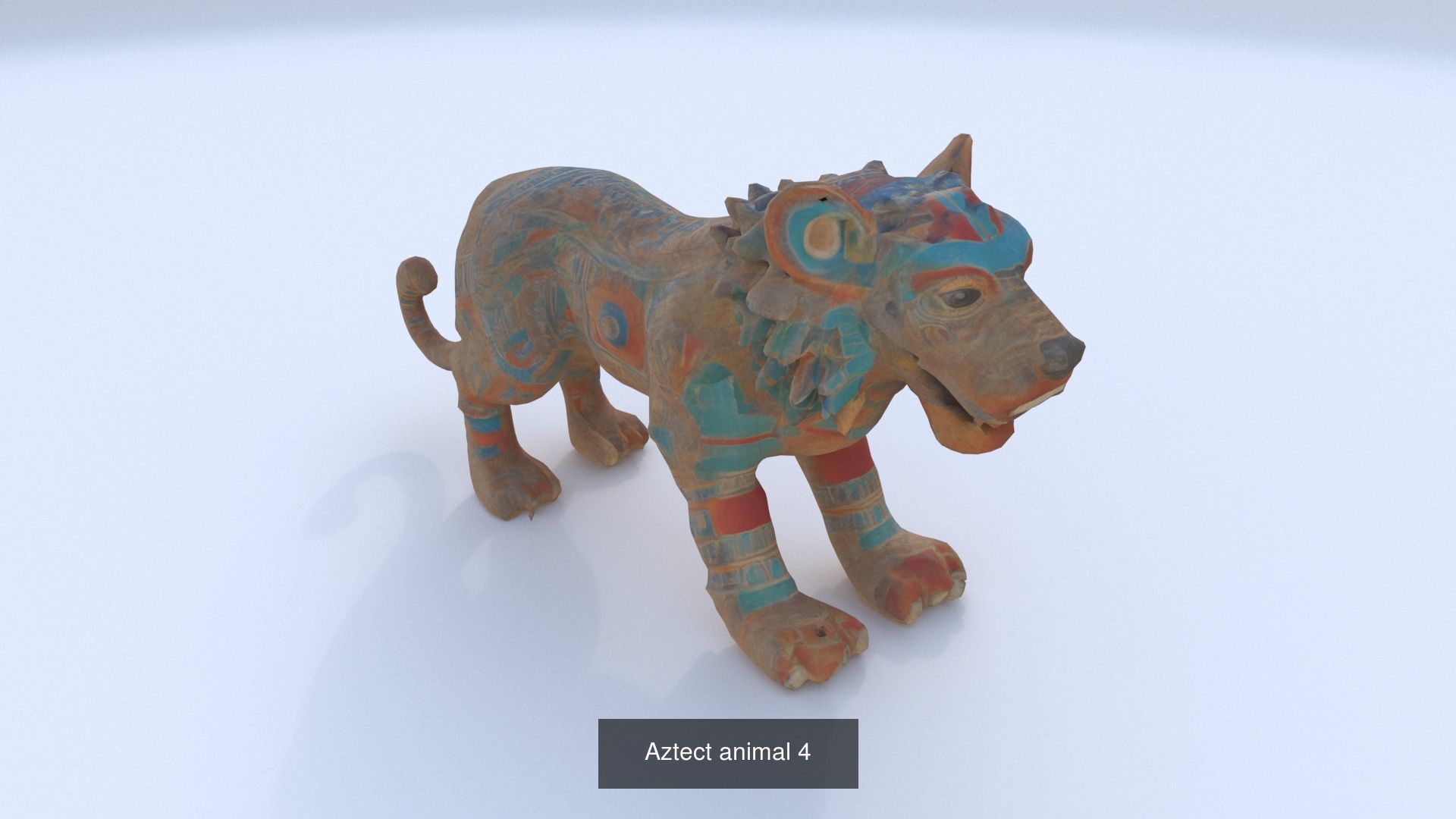 Collection of 35 aztec mayan characters _10