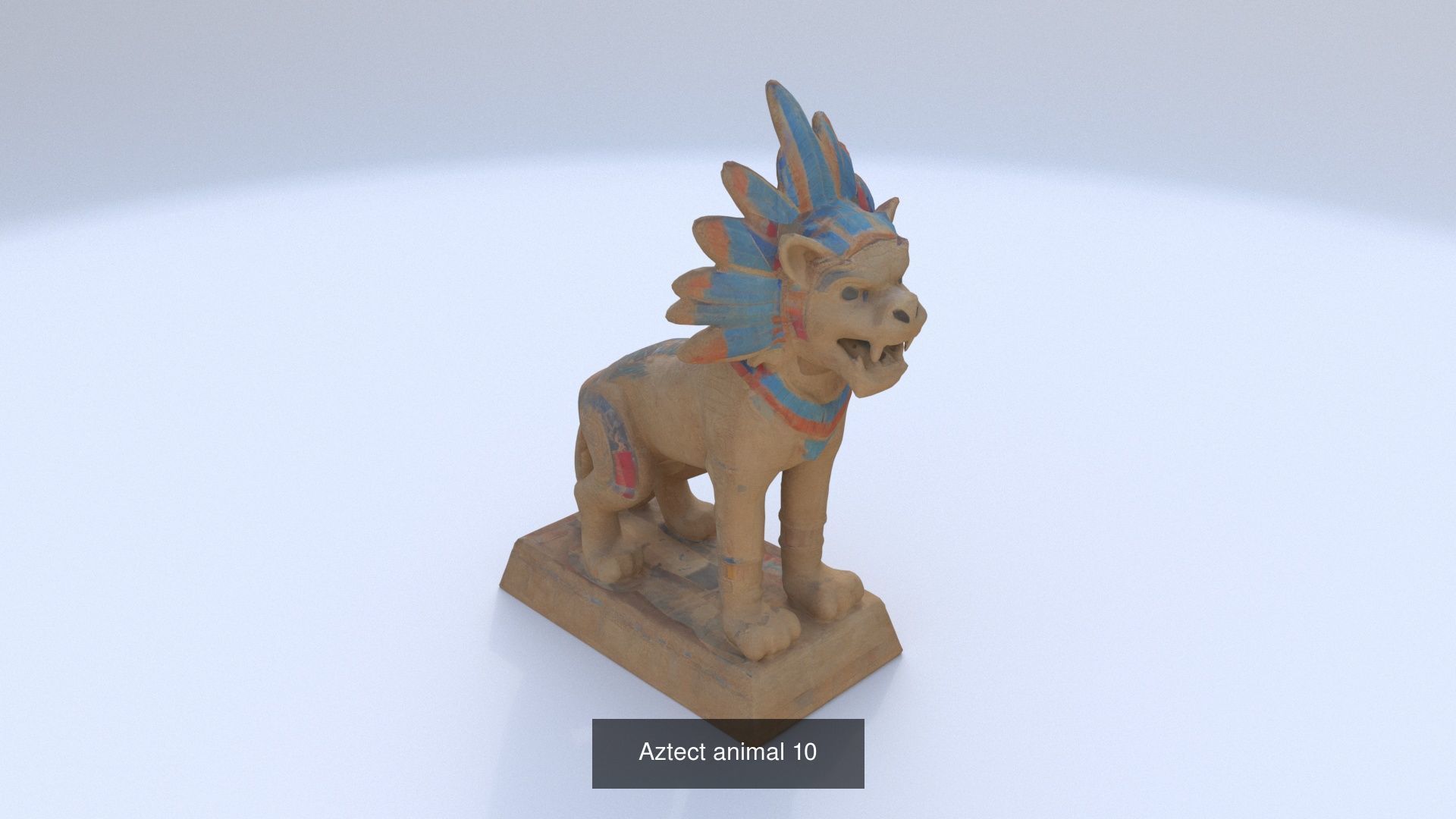 Collection of 35 aztec mayan characters _7