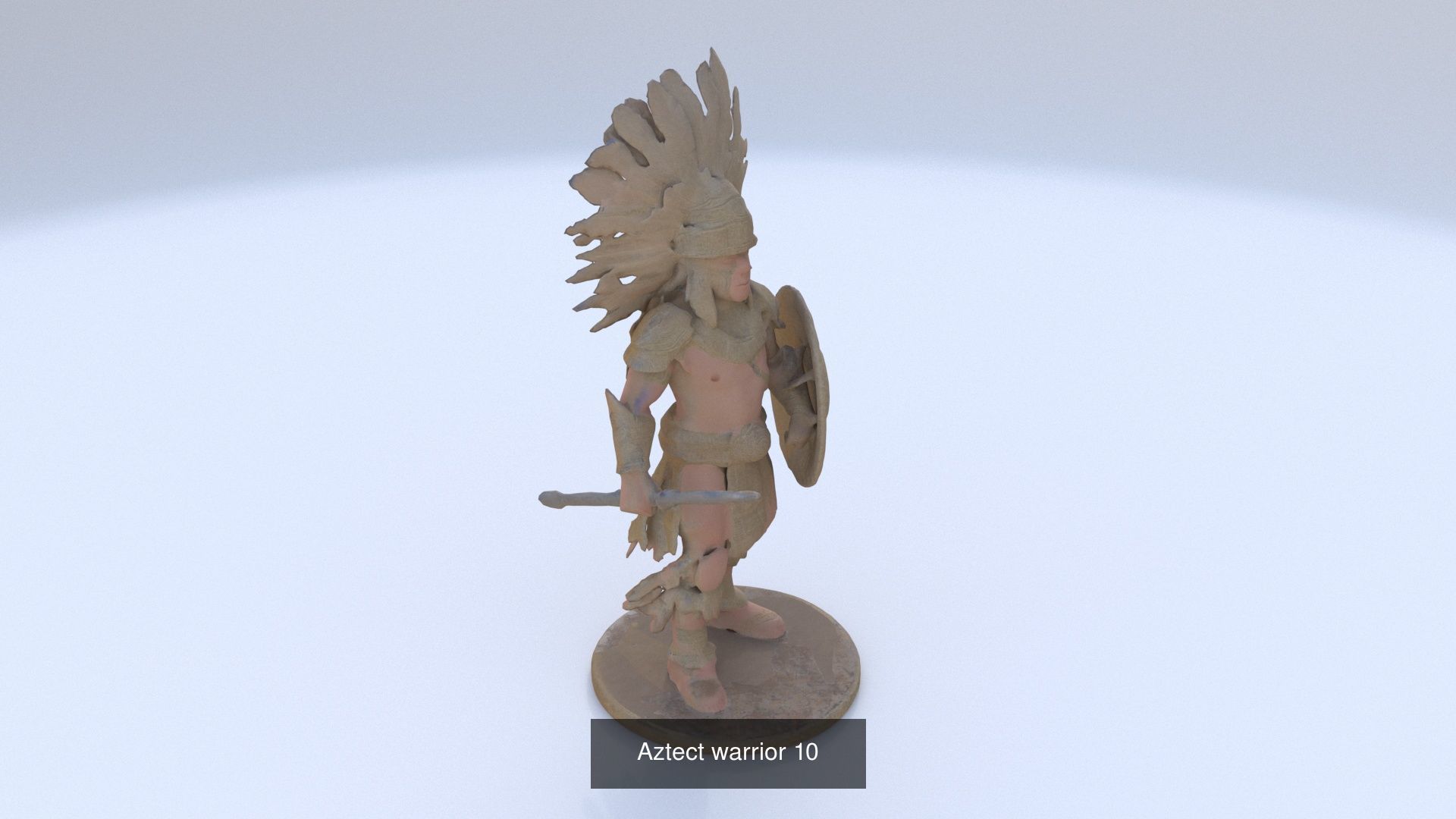 Collection of 35 aztec mayan characters _33