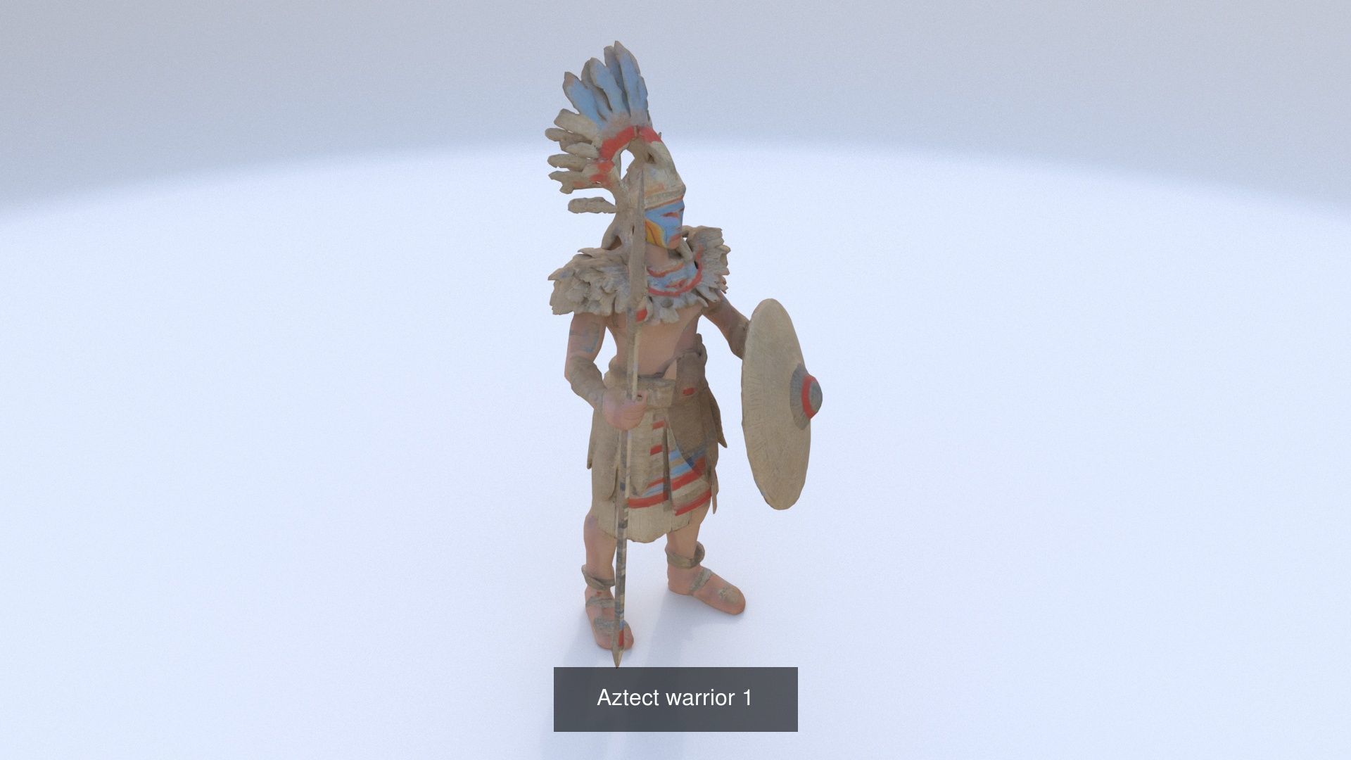 Collection of 35 aztec mayan characters _32