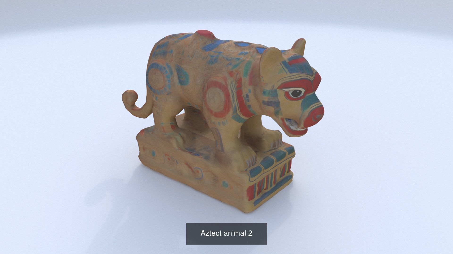 Collection of 35 aztec mayan characters _8