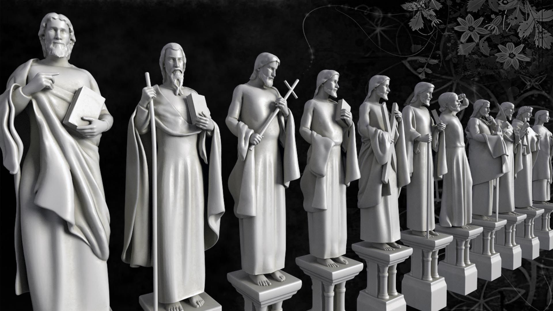 statues church 05 3D print model_5