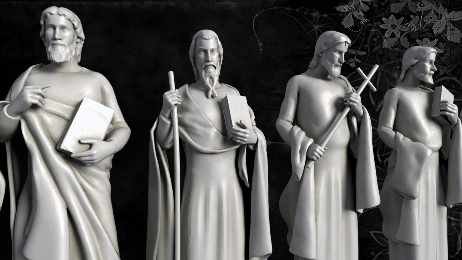 statues church 05 3D print model_3