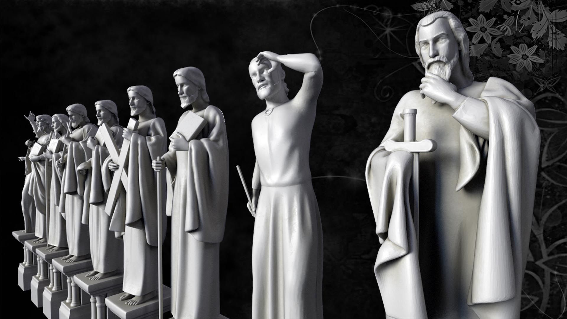 statues church 05 3D print model_6