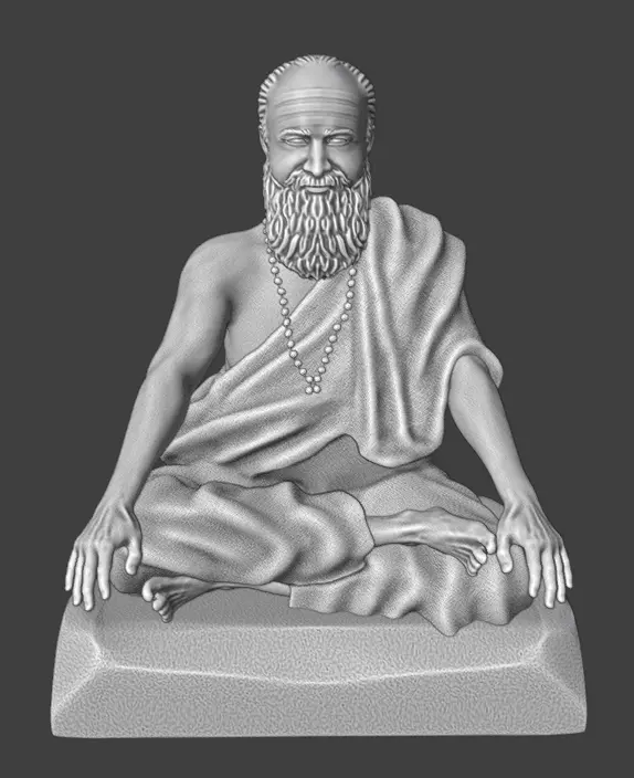 Indian Baba - 3DP Ready 3D print model_0
