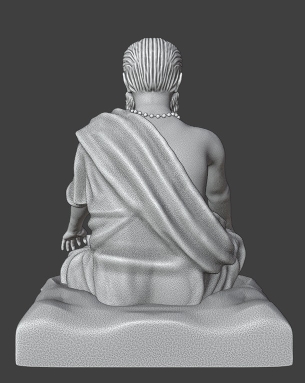Indian Baba - 3DP Ready 3D print model_4