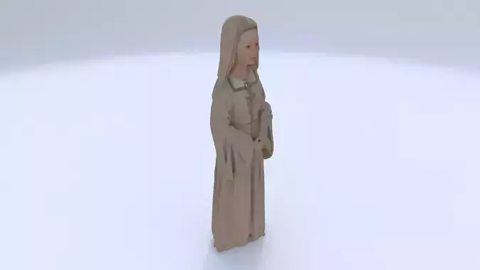 Abbess 3D model
