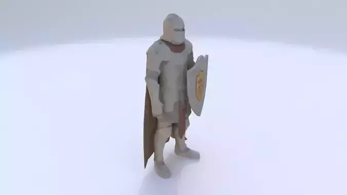 Armored Knight1 3D model