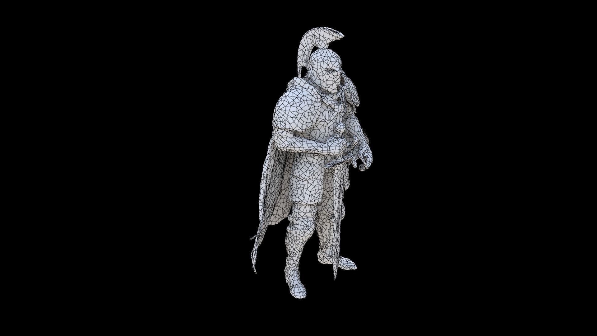 Armored Knight3 3D model_5