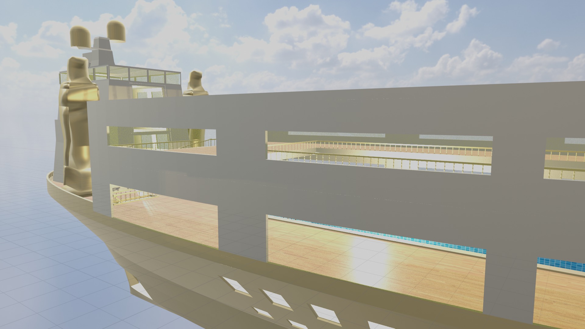 Horus Falcon Free 3D model_7