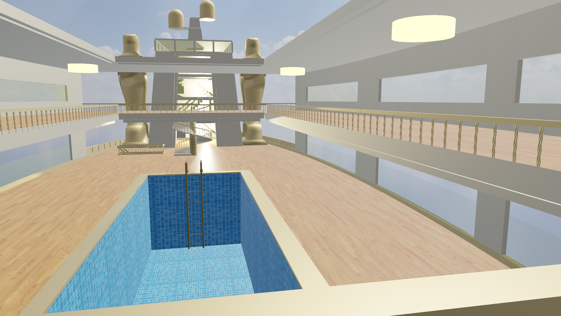 Horus Falcon Free 3D model_5